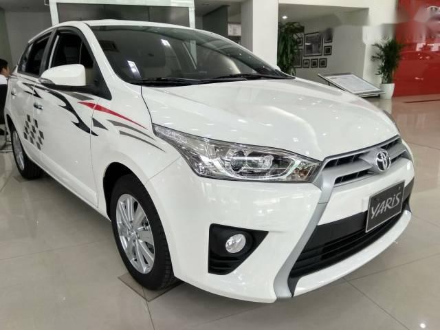 Bán ô tô Toyota Yaris 1.5G CVT đời 2018, màu trắng, 642 triệu