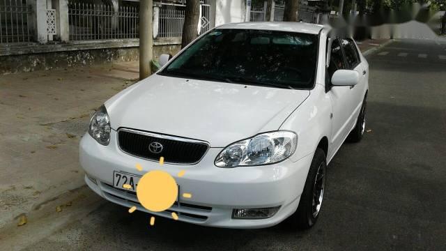 Cần bán Toyota Corolla Altis năm 2003, màu trắng số sàn