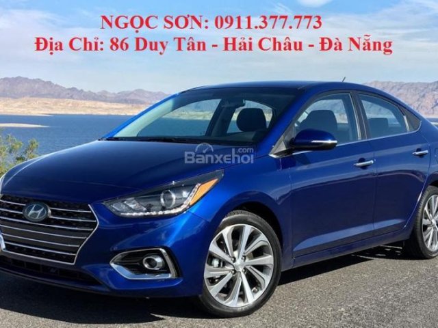 Bán Hyundai Accent 2018 MT Đà Nẵng, siêu rẻ, siêu đẹp, góp 90% xe, lh Ngọc Sơn: 0911.377.773