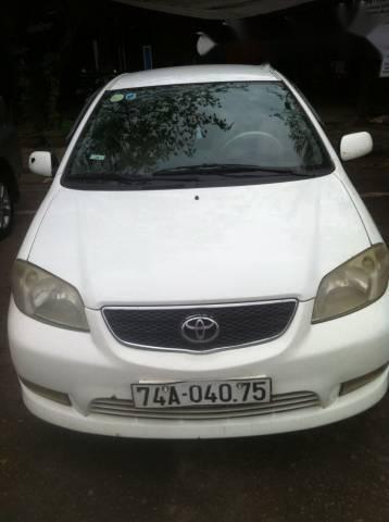 Bán Toyota Vios năm sản xuất 2003, màu trắng, 140tr