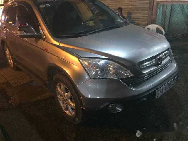 Bán xe Honda CR V đời 2009, màu bạc  