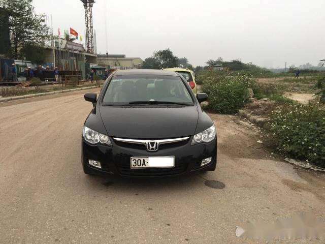 Bán Honda Civic 2008, màu đen chính chủ, giá tốt