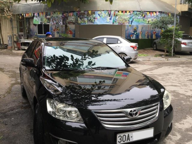 Cần bán Toyota Camry 3.5Q sản xuất năm 2007, màu đen