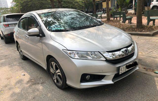 Bán Honda City 1.5AT đời 2015, màu bạc