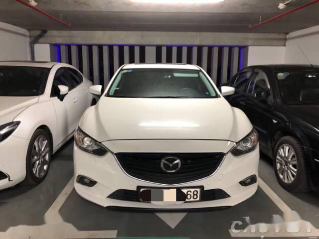 Bán xe Mazda 6 2.5AT đời 2015, màu trắng