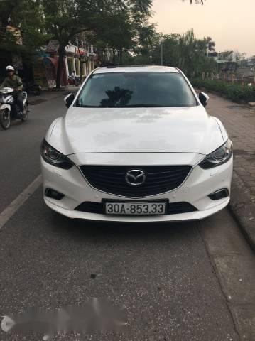 Bán ô tô Mazda 6 2.5 sản xuất 2015, màu trắng chính chủ, 820tr