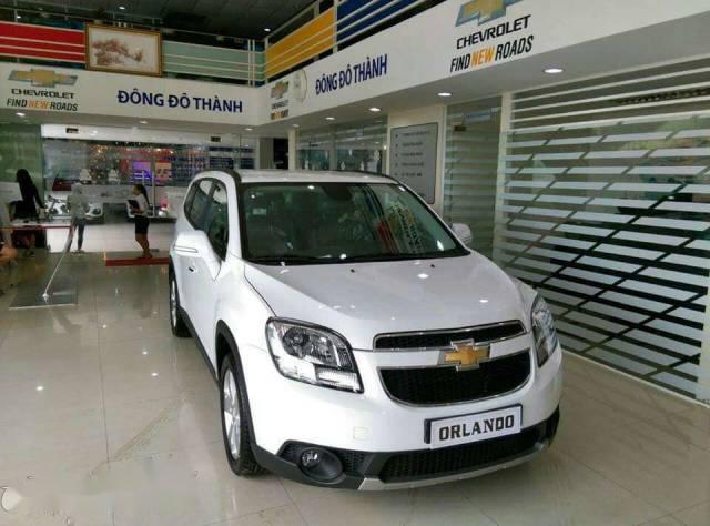 Bán ô tô Chevrolet Orlando đời 2017, màu trắng, 639 triệu