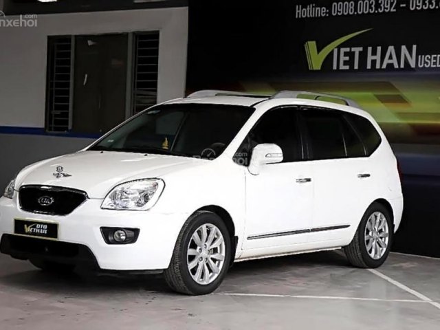 Cần bán lại xe Kia Carens SX 2.0AT năm 2012, màu trắng