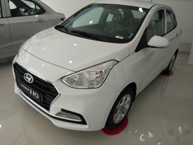 Bán Hyundai Grand i10 sản xuất năm 2018, màu trắng giá cạnh tranh