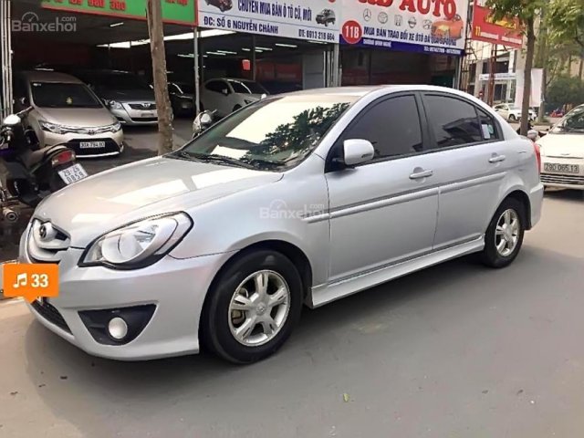 Bán ô Hyundai Verna đời 2009, màu bạc, nhập khẩu  