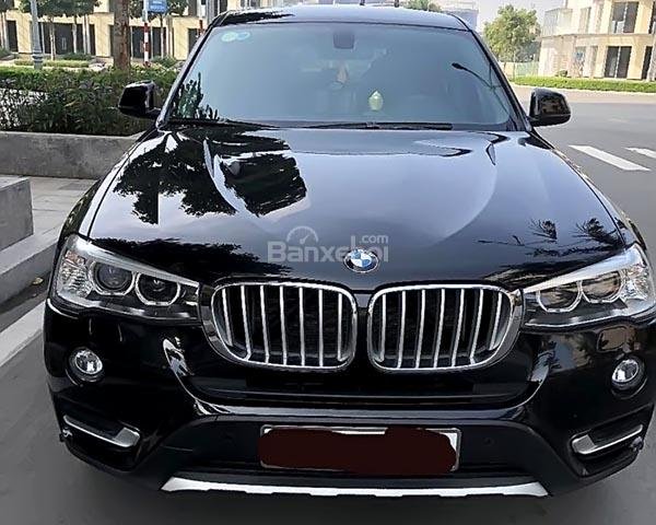 Cần bán lại xe BMW X3 20i năm 2015, màu đen, xe nhập ít sử dụng