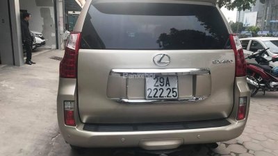 Bán xe Lexus GX đời 2010, màu vàng, nhập khẩu giá tốt