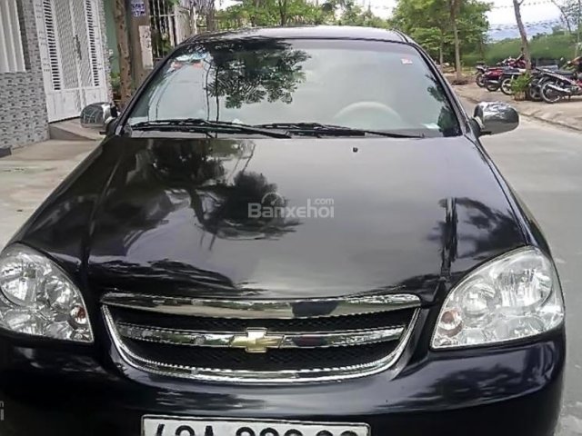 Bán Chevrolet Lacetti 1.6 đời 2012, màu đen