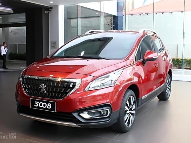 Cần bán xe Peugeot 3008 1.6 AT năm 2018, màu đỏ