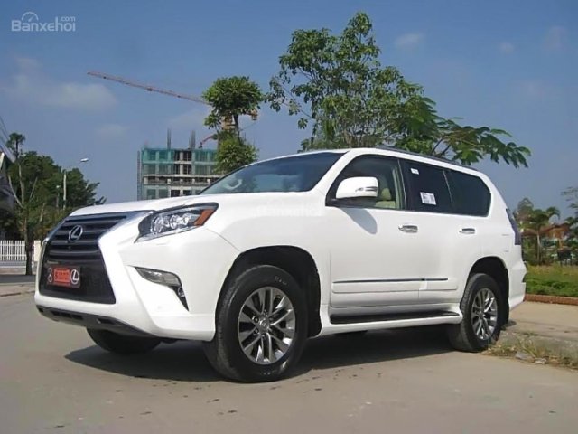 Cần bán xe Lexus GX 460 sản xuất năm 2015, màu trắng, nhập khẩu nguyên chiếc