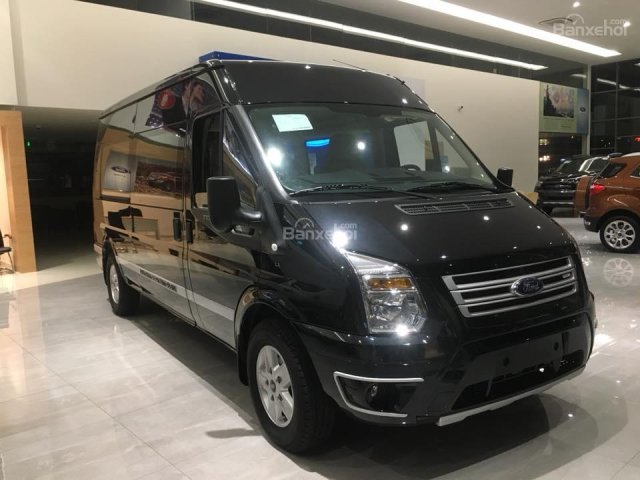 Giải Pháp vận chuyển mặt đất Ford Transit MID 2018, màu đen, 810 triệu