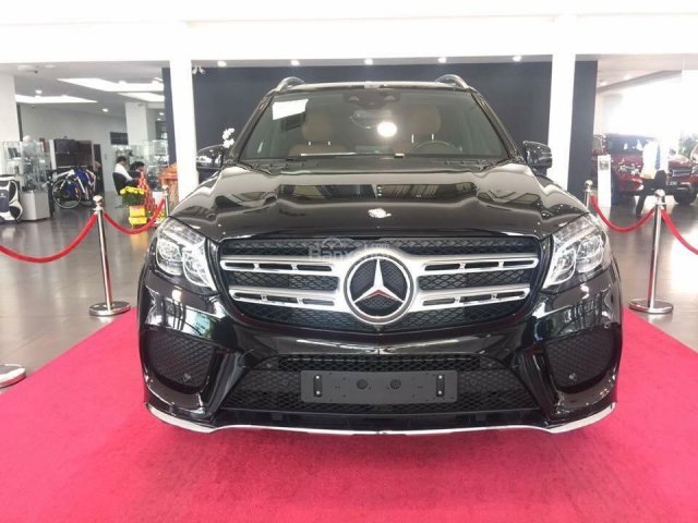 Bán ô tô Mercedes GLS 400 đời 2018, màu đen, nhập khẩu, hỗ trợ trả góp