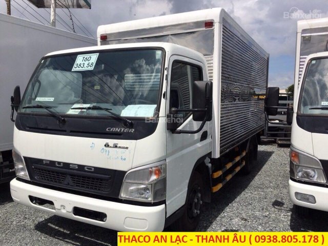 Bán xe tải Mitsubishi Canter 6.5 Thaco Trường Hải, bán trả góp, thủ tục đơn giản nhận xe ngay0