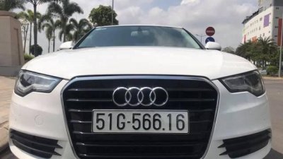 Bán xe Audi A6 năm 2013, màu trắng, nhập khẩu