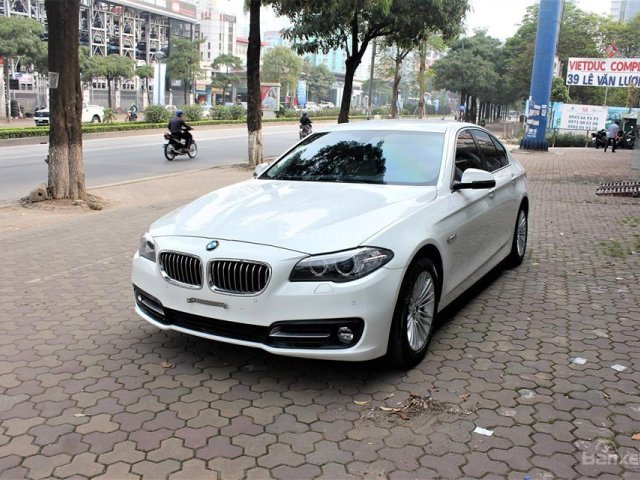 Cần bán BMW 5 Series sản xuất năm 2015, màu trắng, nhập khẩu