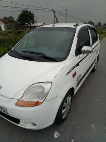 Bán ô tô Chevrolet Spark MT đời 2009, màu trắng, giá tốt