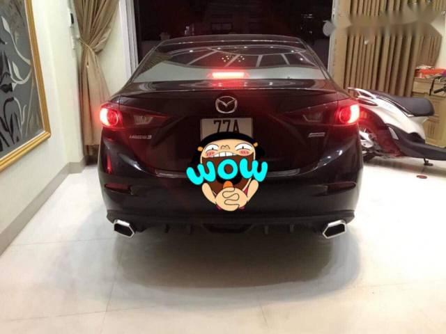 Bán xe Mazda 3 đời 2017, màu đen, nhập khẩu, giá 590tr