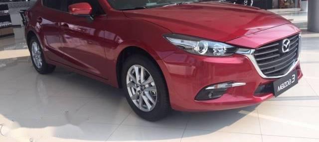 Bán Mazda 3 năm sản xuất 2018, màu đỏ, 659tr