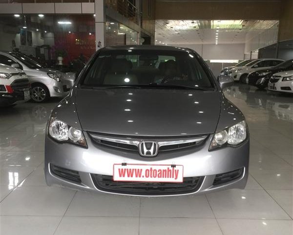 Bán ô tô Honda Civic đời 2008, màu xám, 335tr