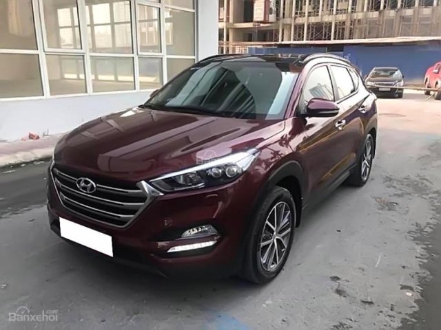 Bán xe Hyundai Tucson 2.0 đời 2016, màu đỏ, nhập khẩu Hàn Quốc, giá chỉ 910 triệu