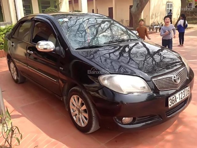 Bán xe Toyota Vios 1.5MT 2005, màu đen