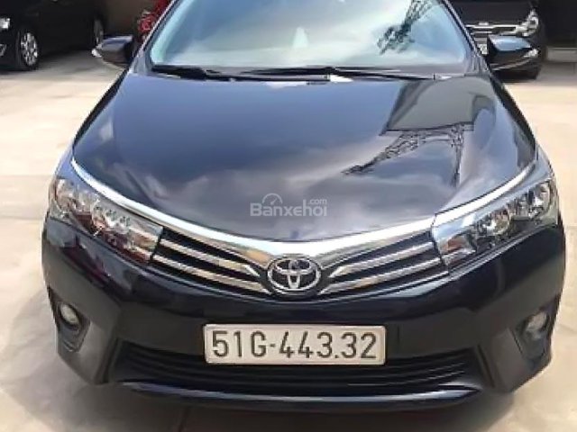 Bán xe Toyota Corolla altis 1.8G AT năm 2017, màu đen
