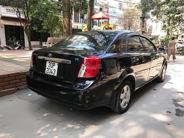 Bán Daewoo Lacetti EX 1.6 2010, màu đen số sàn  