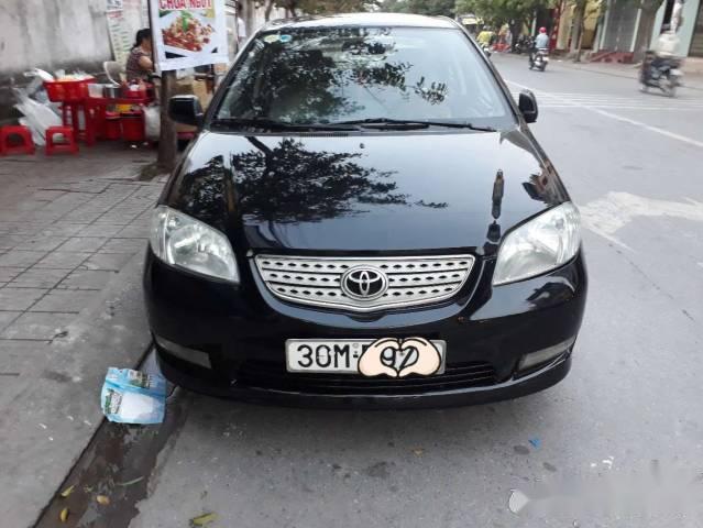 Bán Toyota Vios MT đời 2003, màu đen