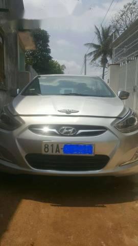 Bán ô tô Hyundai Accent sản xuất năm 2014, màu bạc, giá tốt