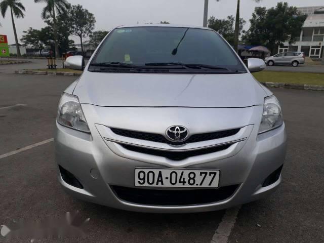 Cần bán xe Toyota Vios E 2008, màu bạc