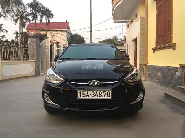 Bán ô tô Hyundai Accent 1.4 AT đời 2017, màu đen, nhập khẩu nguyên chiếc chính chủ, 550tr