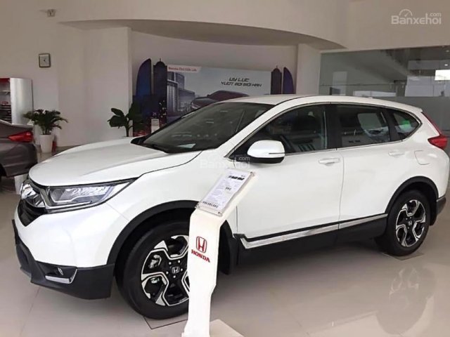 Bán xe Honda CR V L 2018, màu trắng, xe nhập