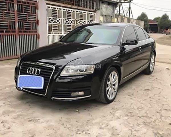 Cần bán gấp Audi A6 sản xuất 2009, màu đen, nhập khẩu nguyên chiếc