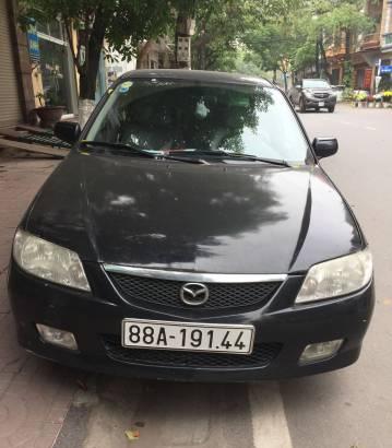 Bán xe Mazda 323 sản xuất 2002, màu đen