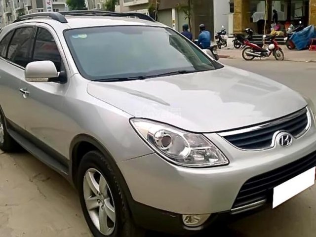 Bán ô tô Hyundai Veracruz 3.0 V6 sản xuất 2009, màu bạc, xe nhập chính chủ