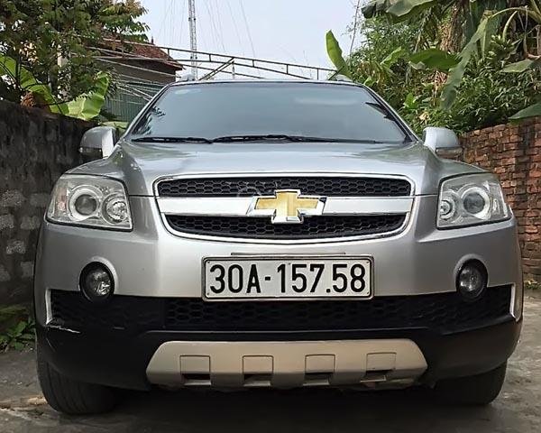 Bán ô tô Chevrolet Captiva đời 2007, màu bạc, giá chỉ 270 triệu