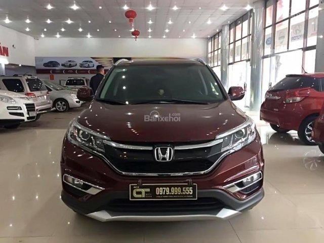 Bán Honda CR V 2.4 AT đời 2016, màu đỏ như mới