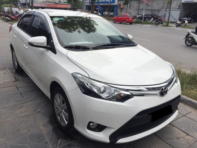 Bán xe Vios 2017 G cao cấp, màu trắng, số tự động mới như hãng