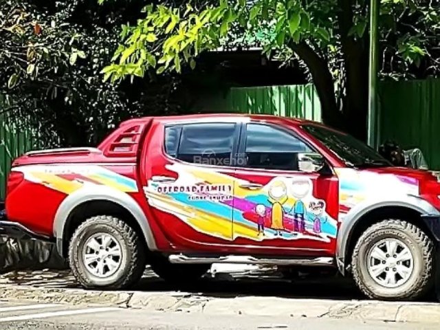 Bán xe Mitsubishi Triton GLS 4x4 AT đời 2011, màu đỏ, nhập khẩu nguyên chiếc số tự động