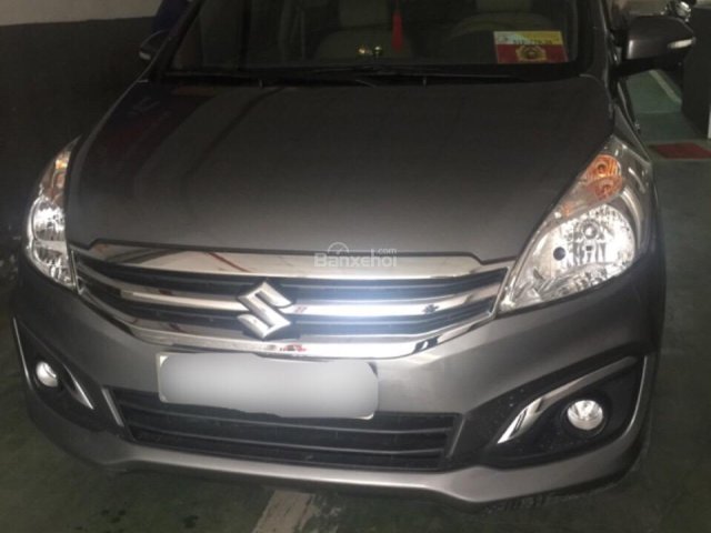 Chính chủ cần bán gấp xe Suzuki Ertiga 2016, màu xám, mới 99%, giá rẻ