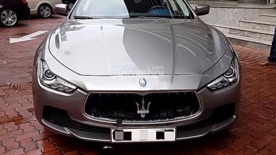 Bán xe Maserati Ghibli 3.0 V6 năm 2016, màu xám, nhập khẩu nguyên chiếc như mới