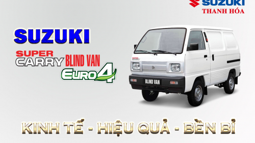 Bán Suzuki Blind Van 1.0 MT đời 2017, màu trắng