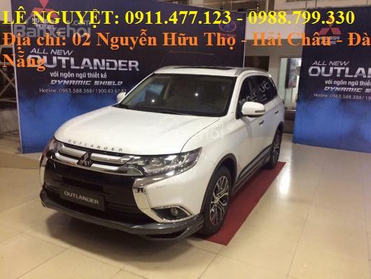 Bán xe Mitsubishi Outlander 2.0 xe 7 chỗ Đà Nẵng, góp 90% xe, rẻ sốc tháng 8- LH Lê Nguyệt: 0911.477.123 - 0988.799.3300