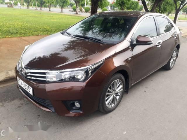 Bán ô tô Toyota Corolla Altis 1.8G sản xuất năm 2016, màu nâu 