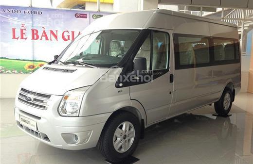 An Đô Ford - Bán xe Ford Transit SVP màu bạc 2018, hỗ trợ trả góp và giao xe ngay